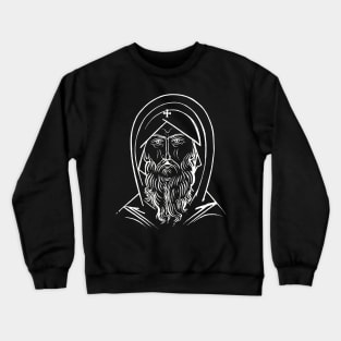 The Face of the Desert | St Antony the Great Crewneck Sweatshirt